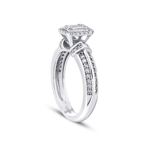 0,52 Carat Diamond Baguette Ring