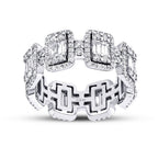 2,06 Carat Diamond Baguette Eternity Ring