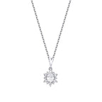 0,44 Carat Diamond Oval Necklace