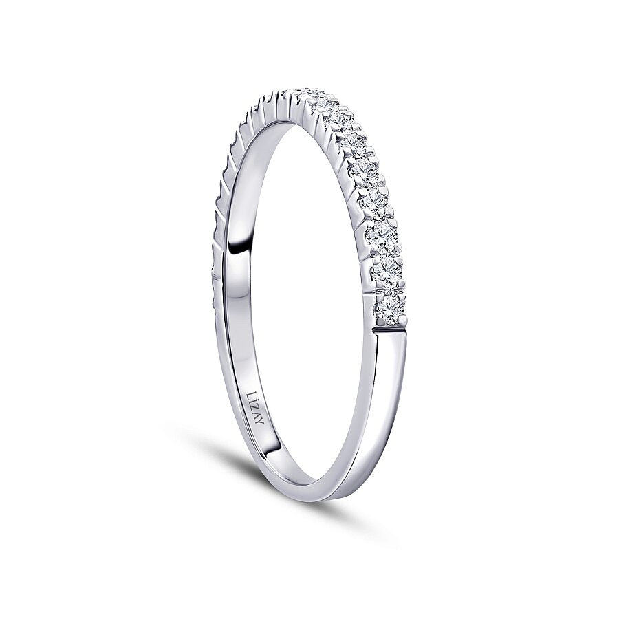 0,25 Carat Diamond Half-Eternity Ring