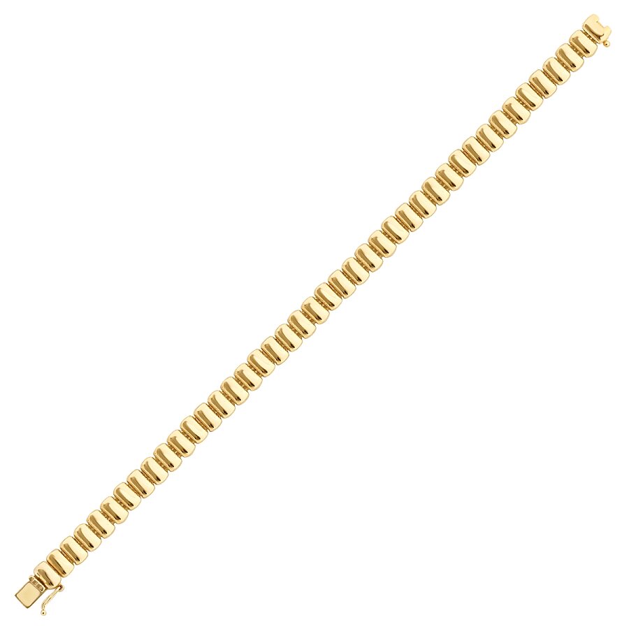 Gold Pieced Trend Bracelet