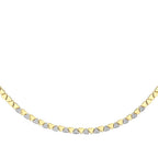 Gold Triangle Stone Trend Necklace