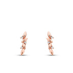 0,05 Carat Diamond Round Stone Earring