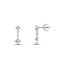 0,12 Carat Diamond Dangle Earring
