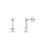 0,12 Carat Diamond Dangle Earring
