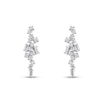 0,85 Carat Diamond Baguette Trend Earring