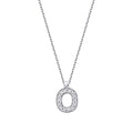 0,05 Carat Diamond O Letter Necklace