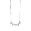 0,32 Carat Diamond Heart Necklace