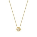 0,06 Carat Diamond Round Necklace