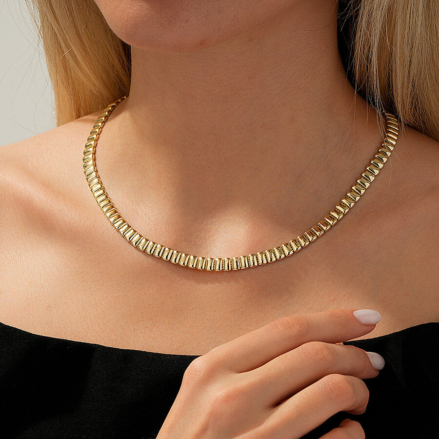 Gold Piece Trend Necklace