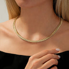 Gold Piece Trend Necklace