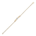 0,32 Carat Diamond Baguette Bracelet