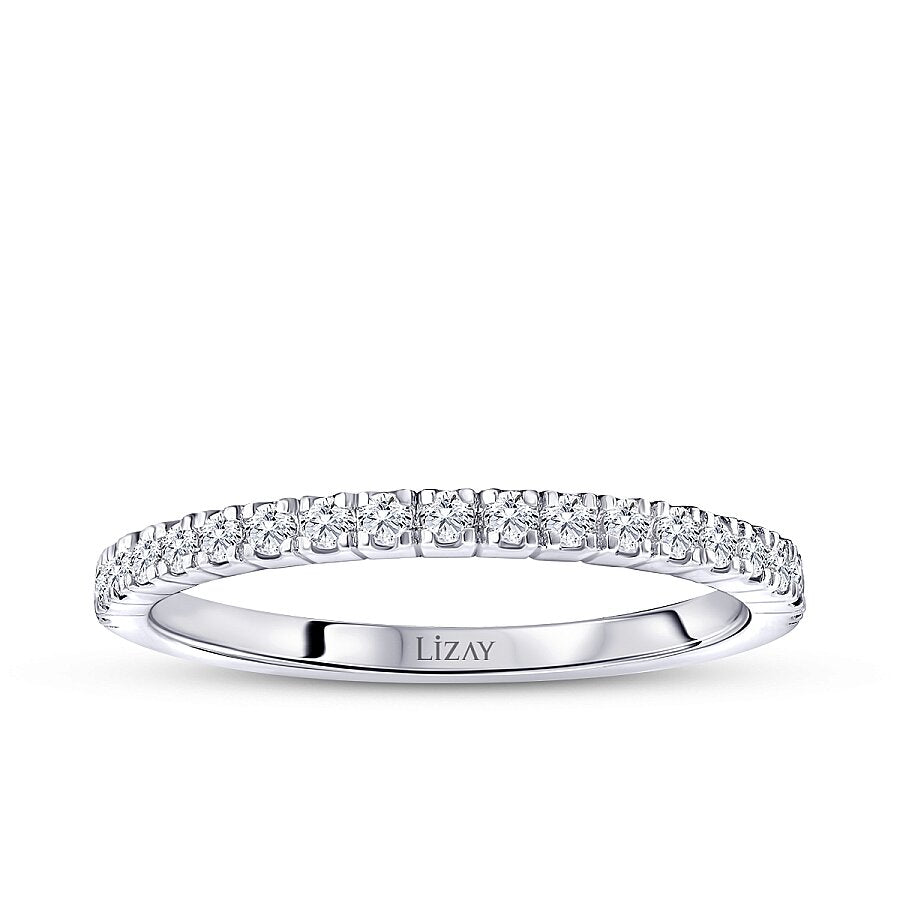 0,15 Carat Diamond Half-Eternity Ring