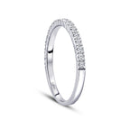 0,15 Carat Diamond Half-Eternity Ring