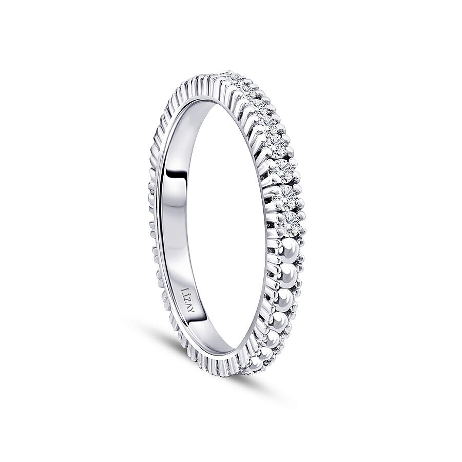 0,50 Carat Diamond Half-Eternity Ring