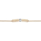 0,32 Carat Diamond Baguette Bracelet