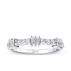 0,34 Carat Diamond Baguette Detailed Ring