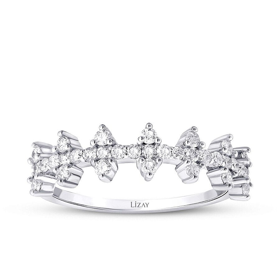 0,38 Carat Diamond Stone Trend Ring