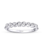 0,19 Carat Diamond Stone Row Trend Ring