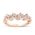 0,35 Carat Diamond Double Row Trend Ring