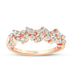 0,35 Carat Diamond Double Row Trend Ring