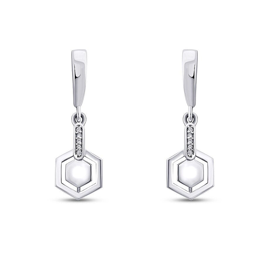 0,06 Carat Diamond Trend Earring