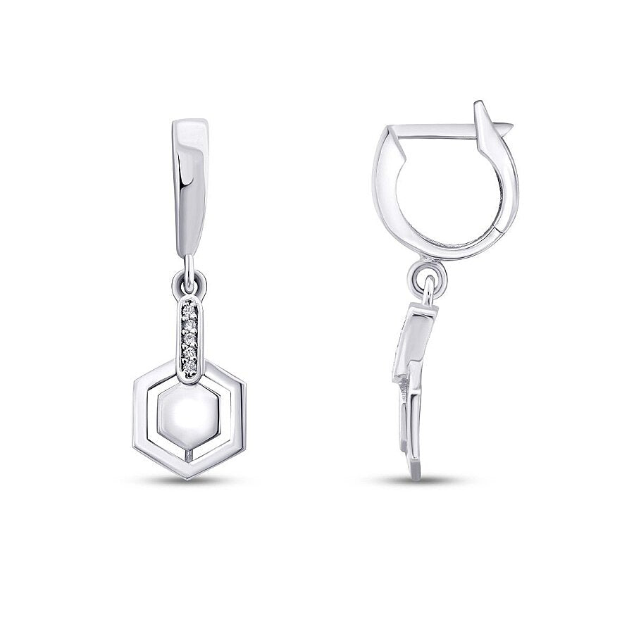 0,06 Carat Diamond Trend Earring