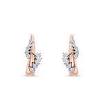 1,35 Carat Diamond Stone Trend Earring