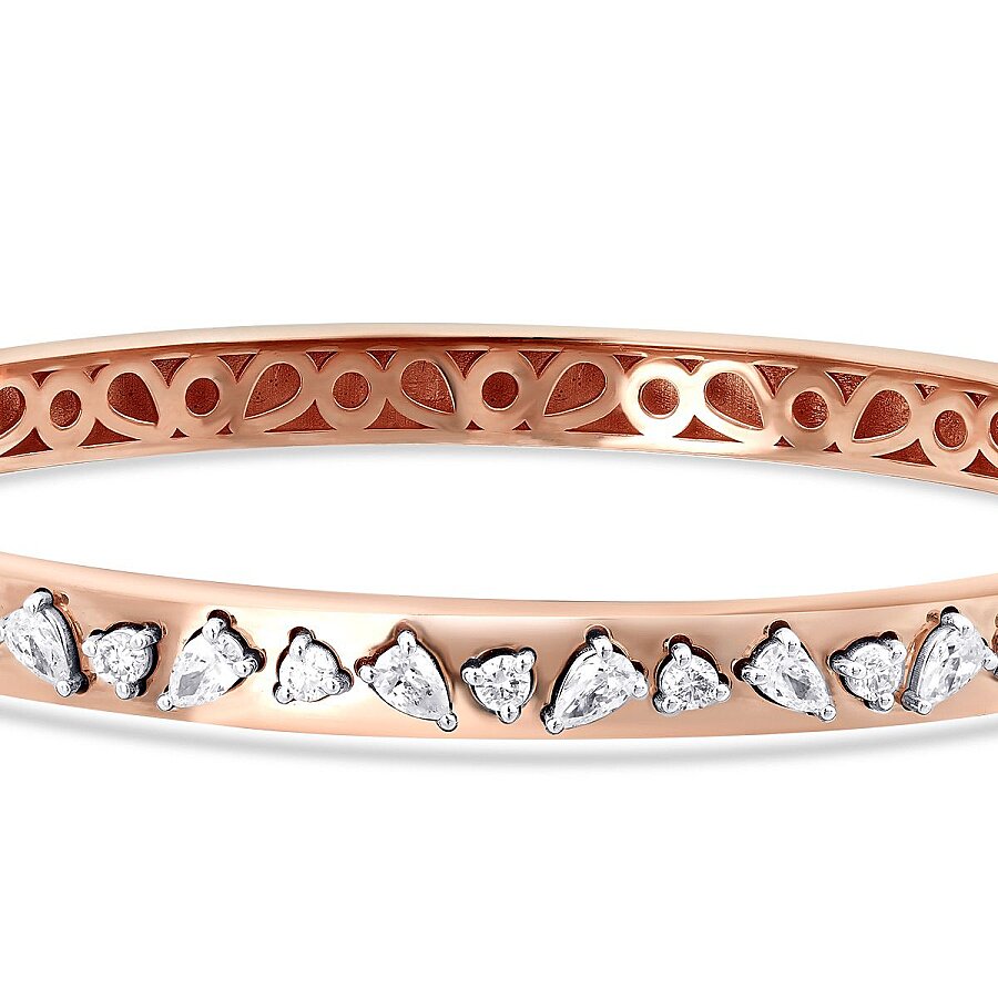 1,06 Carat Diamond Stone Cuff