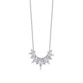 0,13 Carat Diamond Triangle Detailed Trend Necklace