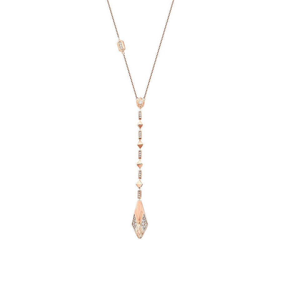 0,40 Carat Diamond Snake Trend Necklace