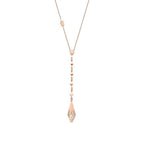 0,40 Carat Diamond Snake Trend Necklace