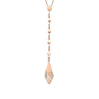 0,40 Carat Diamond Snake Trend Necklace
