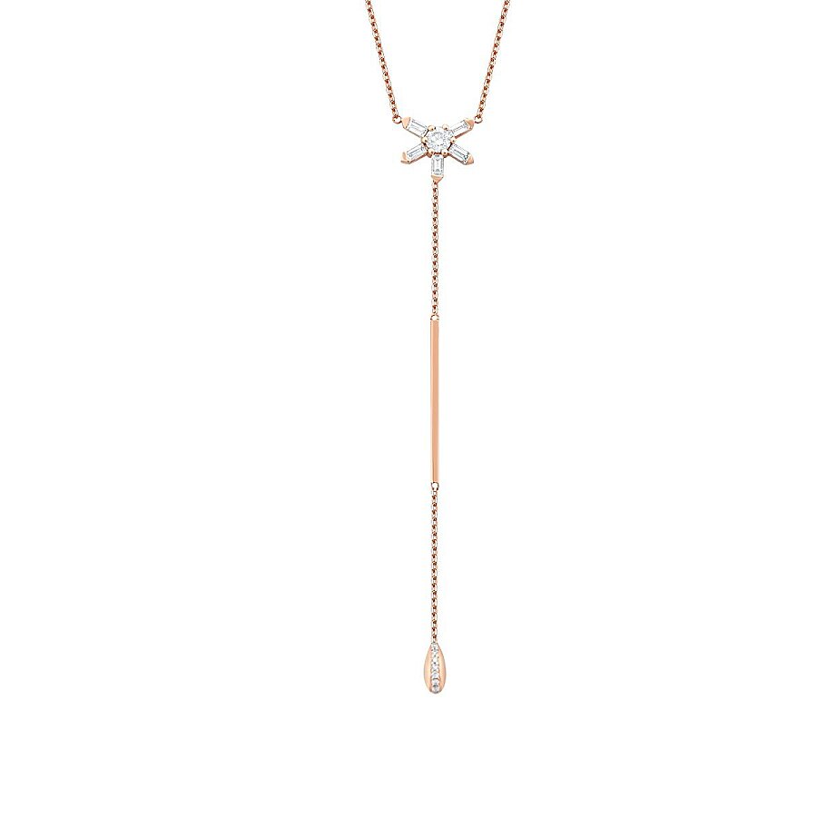0,45 Carat Diamond Dangle Detailed Trend Necklace