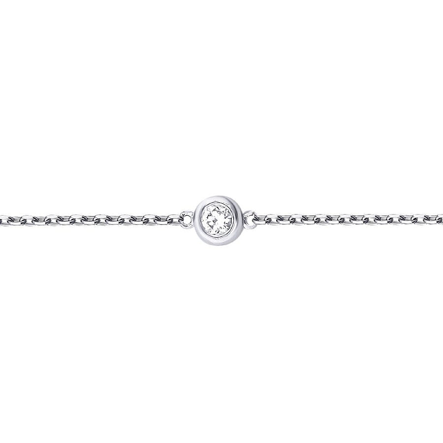 0,06 Carat Diamond Solitaire Bracelet