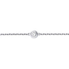 0,06 Carat Diamond Solitaire Bracelet