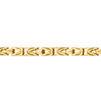 Gold Stone King Chain Men's Bracelet
