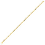 Gold Men's King Chain Bracelet