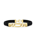 Gold Chain Detailed Men's Bracelet