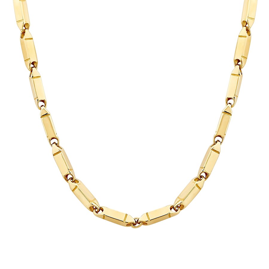 Gold Men's King Chain Necklace