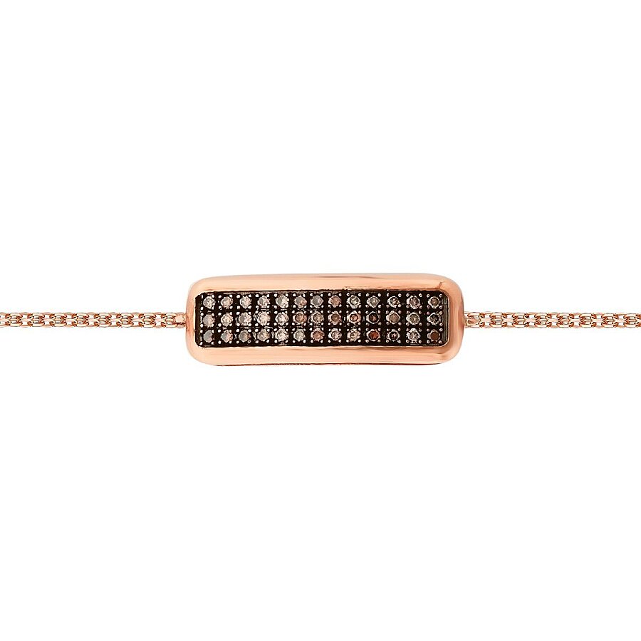 0,63 Carat Diamond Plate Bracelet