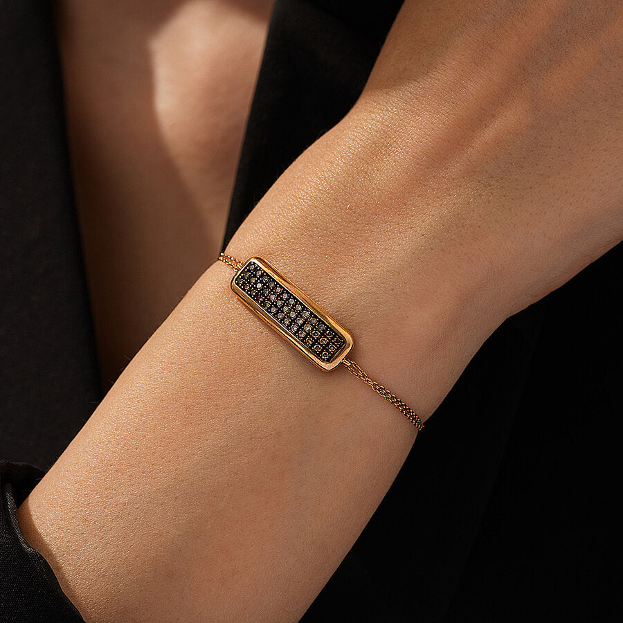 0,63 Carat Diamond Plate Bracelet