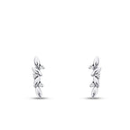 0,06 Carat Diamond Round Stone Earring