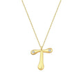 0,04 Carat Diamond Letter T  Necklace