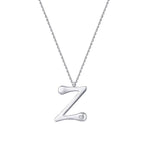 0,02 Carat Diamond Letter Z  Necklace
