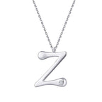 0,02 Carat Diamond Letter Z  Necklace