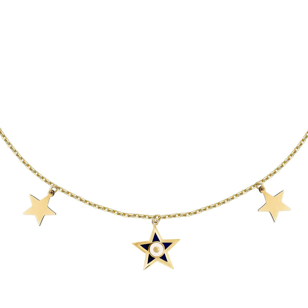 Gold Star Anklet