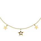 Gold Star Anklet
