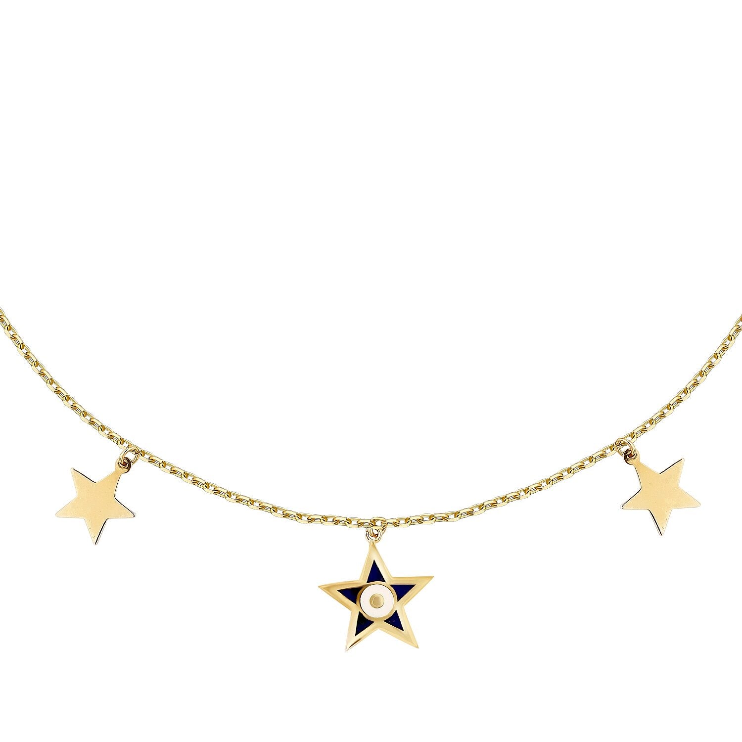 Gold Star Anklet