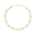 Gold Trend Stone Anklet